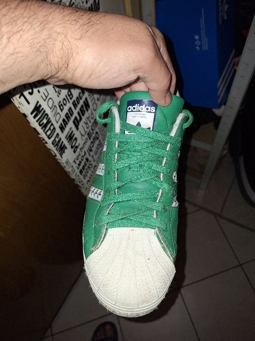 Adidas superstar verde