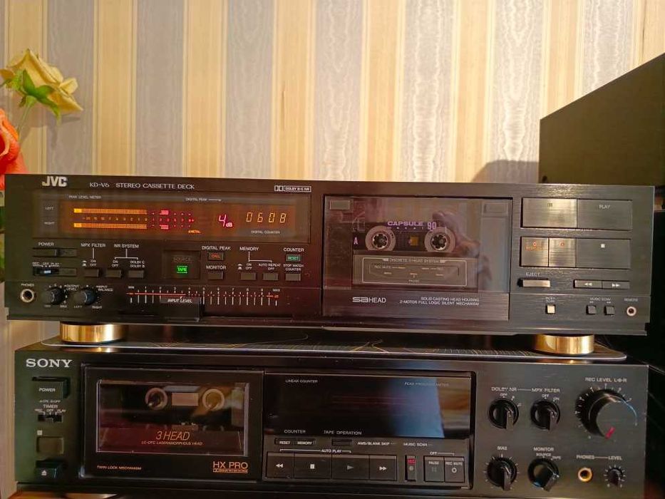 Кассетная приставка JVC KD-V6