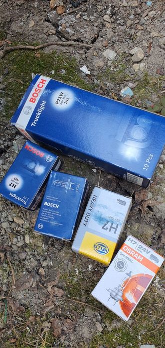 Халогенни крушки H7 24v за камион