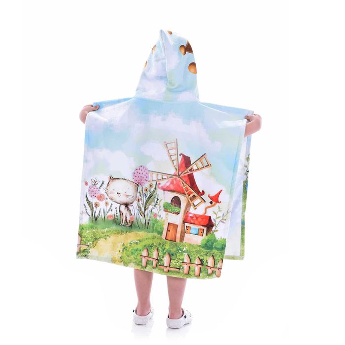 Детски хавлии за плаж и баня със забавни щампи 5 варианта