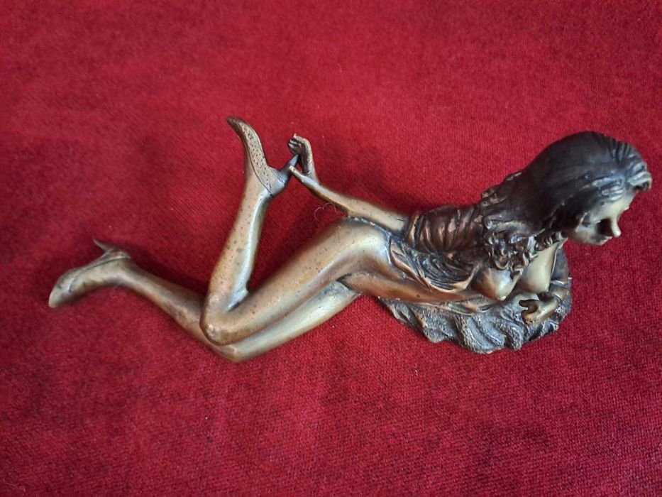 statueta bronz nud 25,5 cm