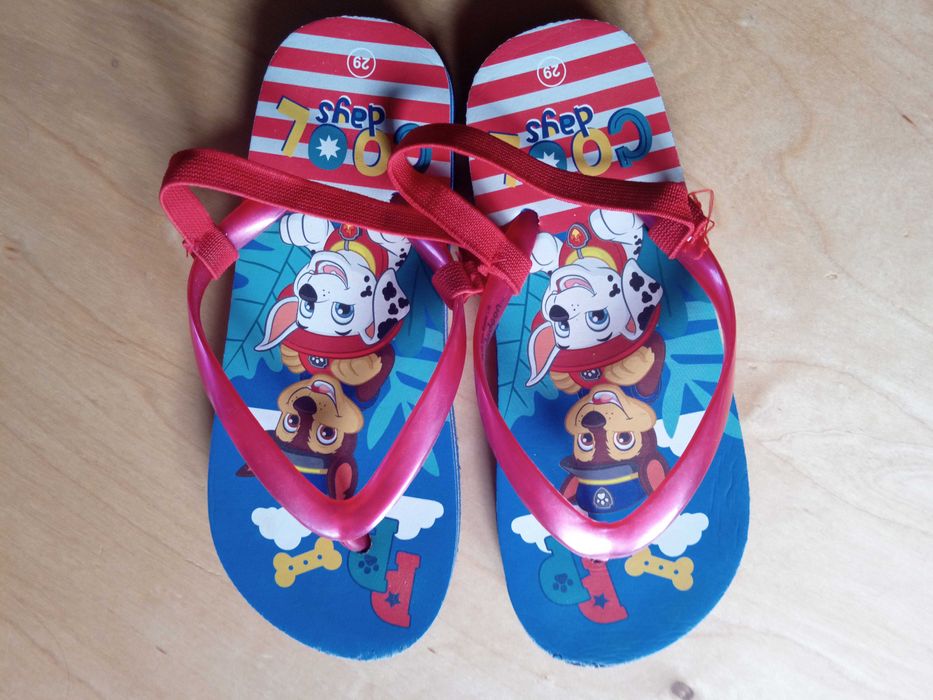детски джапанки Пес патрул, размер 29