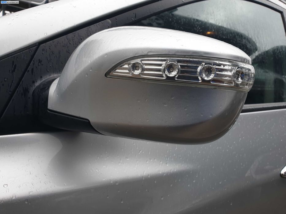 Oglinda Stanga Electrica cu Pliere Rabatare Hyundai ix35 2009 - 2015 Culoare RAH Sleek Silver [Q0255]