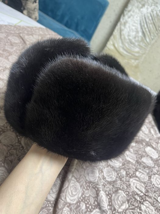 Шапка ушанка норка