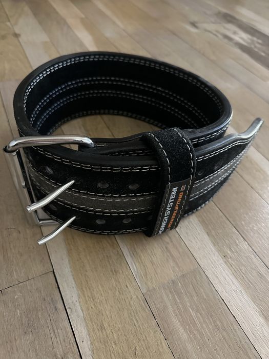 Centura/curea powerlifting/forta - de piele, M