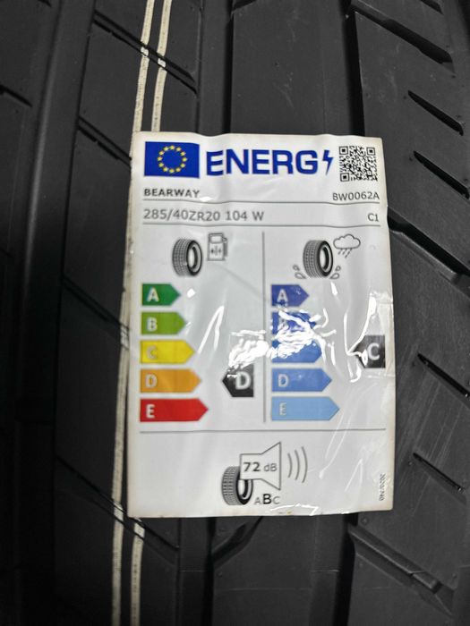 Летен Спорт Пакет BEARWAY 255/45R20 105V XL 285/40R20 104W