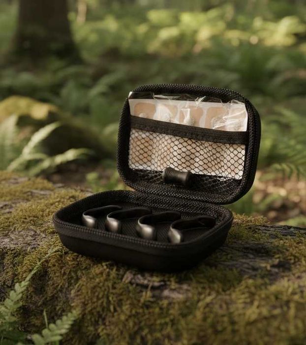 Лента за нос за по-добро дишане (черни + бели)