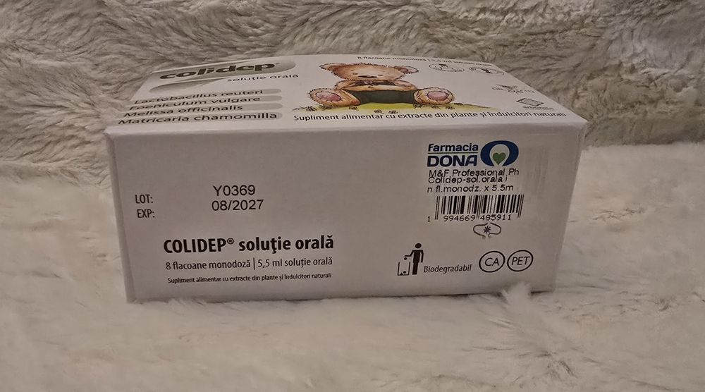 Colidep - sol. orală pentru colici și disconfort digestiv (bebeluși)