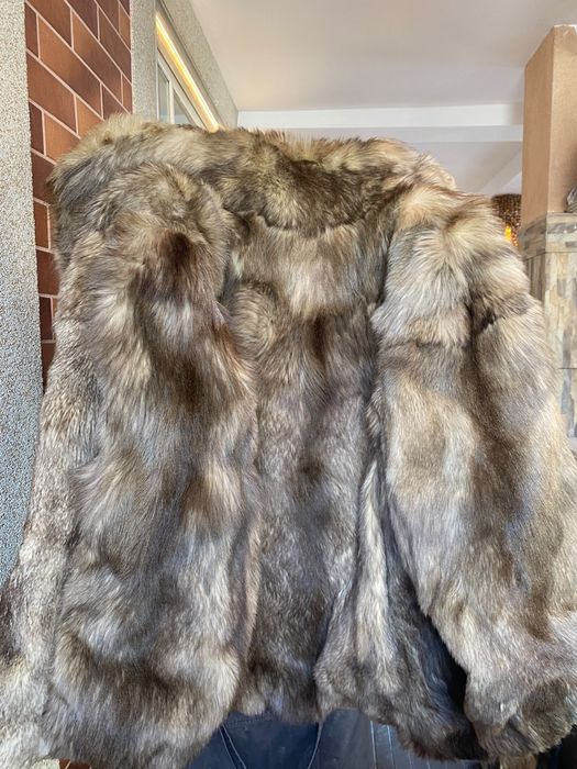 Blana de vulpe naturala