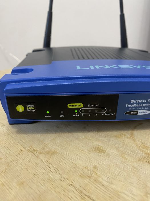Router Wireless Linksys WRT54GL