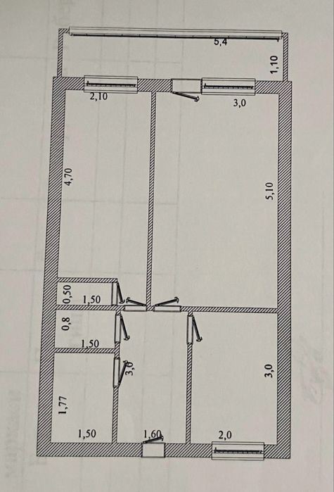 2-мкр 24-дом 3-этаж да 2 хонали квартира сотилади