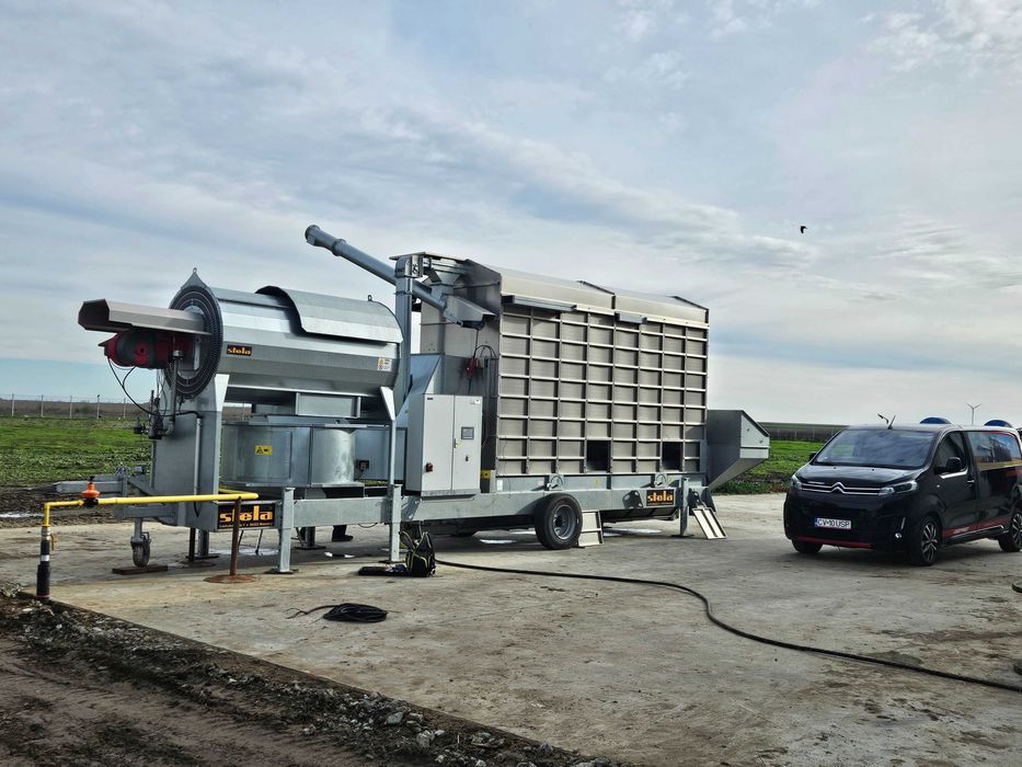 Uscator cereale mobil STELA MUF 45 - Germania • Salveaza recolta • Fara autorizatie de constructie • Uscatoare mobile pentru cereale