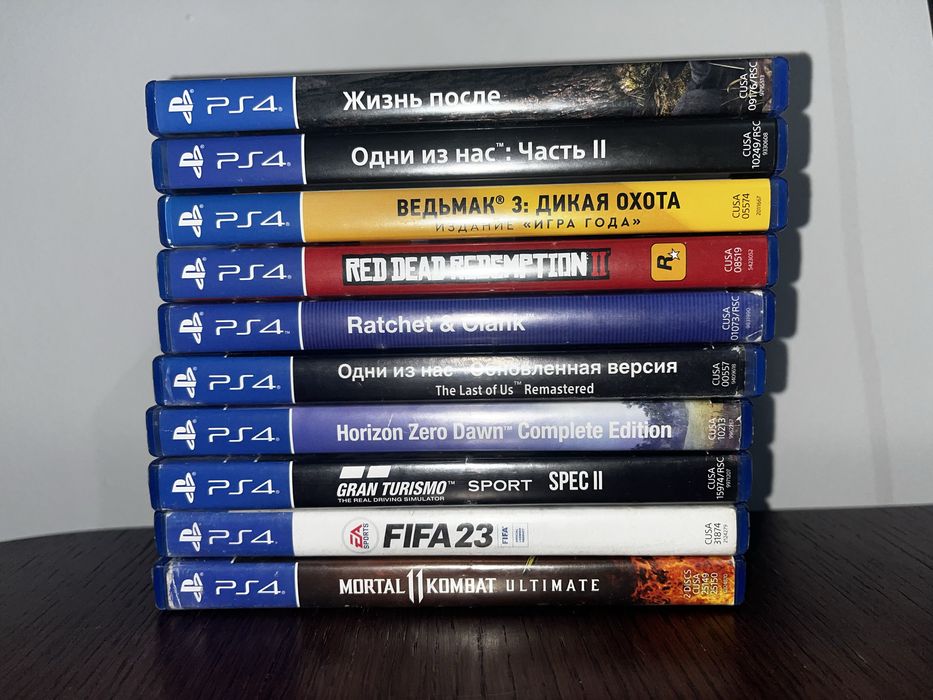 диски пс4 дешево почти новые