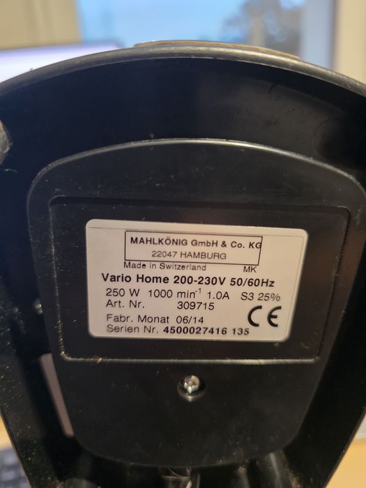 Rasnita cafea Mahlkonig Vario
