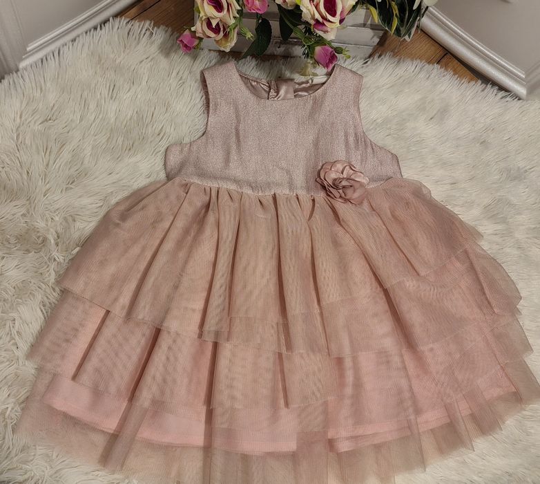 Rochiță tulle roz