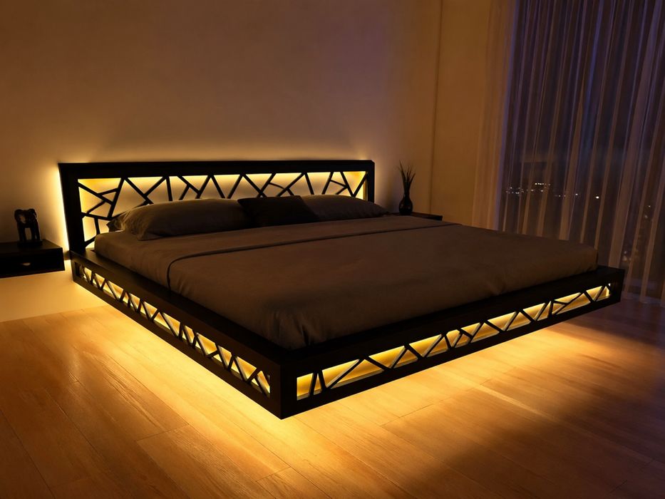 Кравать Дизаин не касаемый пол