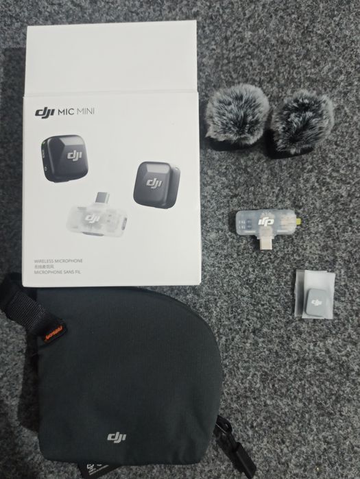 DJI Mic Mini — Yangi, ixcham simsiz mikrofon (Original)
