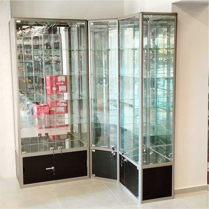 Oynaly prilavkalar, Акция, savdo uskunalari vitrinalar stellajlar