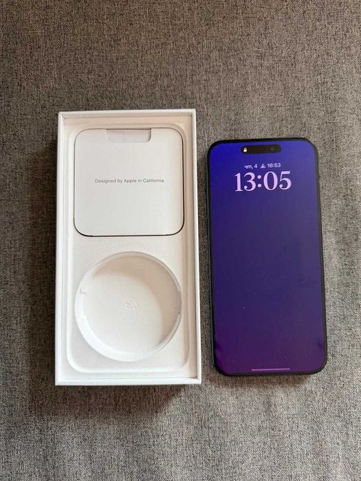 iphone 15 pro max 512 GB с 94 % капацитет на батерията blue titanium