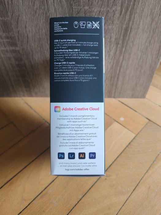 Чисто нова Logitech Mx Master 4 мишка