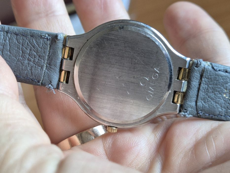 Ceas Omega De Ville Symbol, aur 18k și otel