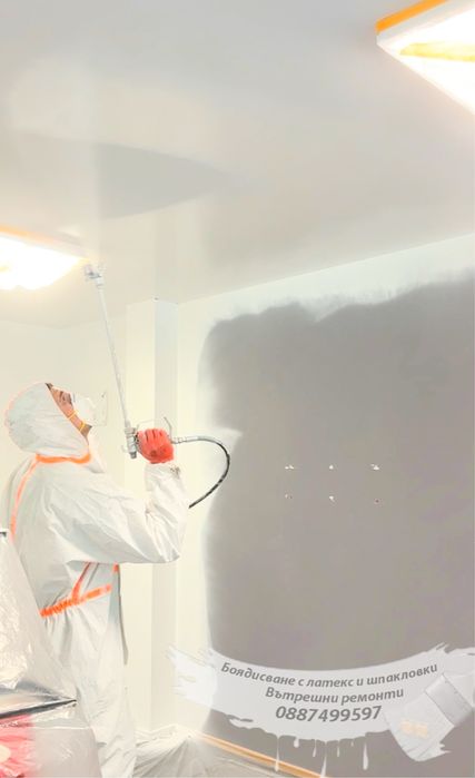 Вътрешни ремонти, боядисване шпакловки, гаранция за качвство