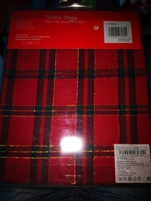 Коледна покривка за маса