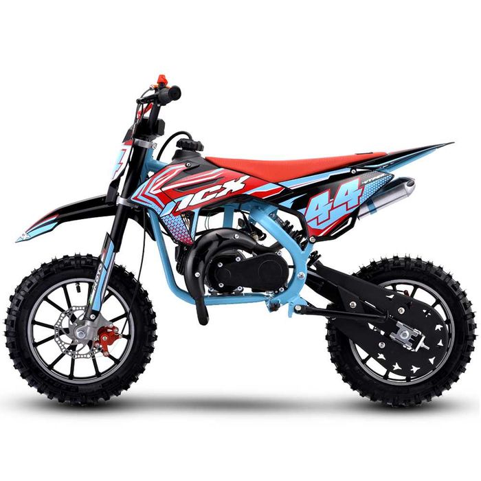Motocicleta cross copii NCX Vyper Evo Race Pro 10/10 rosu/albastru