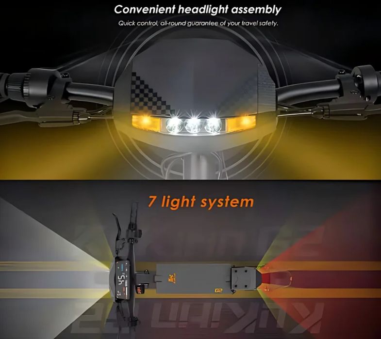 Trotinetă electrică KuKirin G2 – Nouă – 15.6Ah – Autonomie 50-55 km