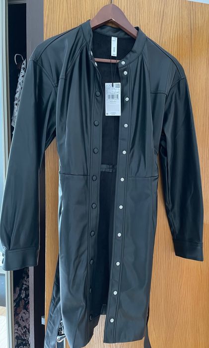 Rochie scurta din piele Mango noua cu eticheta masura S