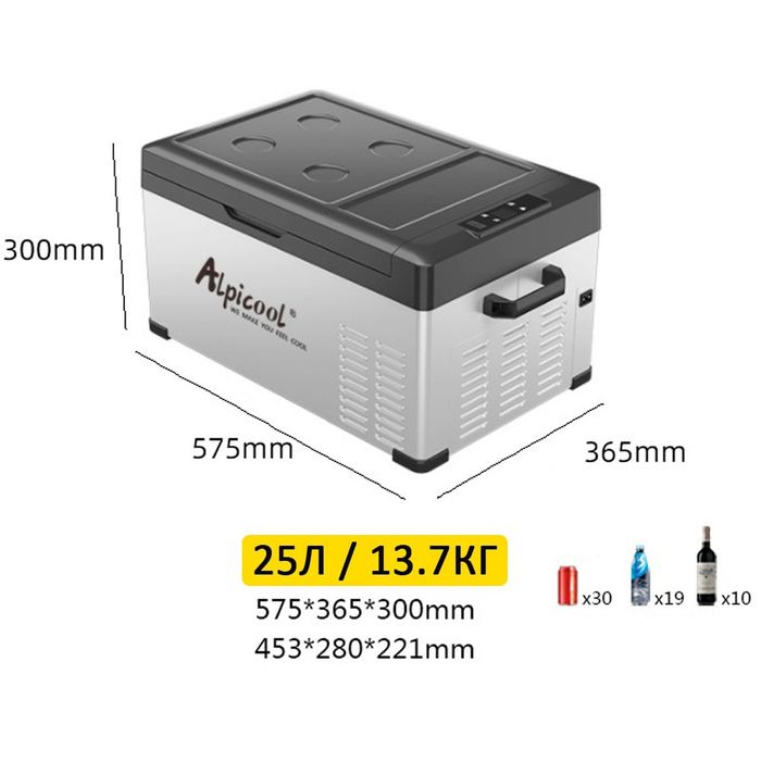 Автохолодильники Alpicool 25 л