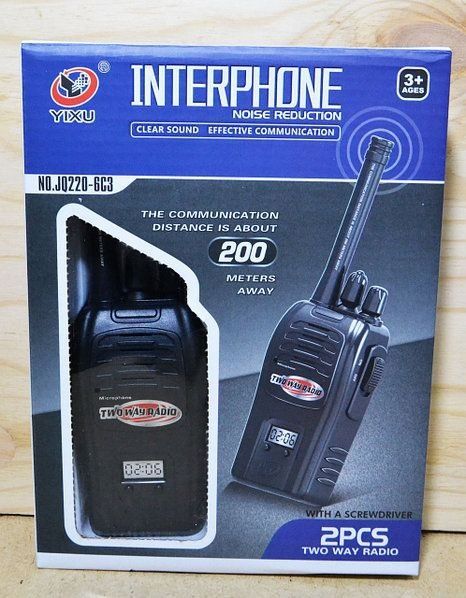 Рация для детей игрушечная дистанция до 100 метров игра в полиции