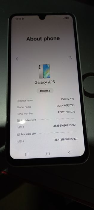Samsung A16 – 4GB RAM / 128GB ROM – Stare buna, funcțional 100%