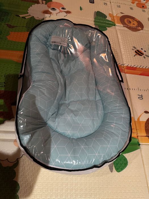 Cosulet bebelus pentru dormit Bellochi Baby Nest Cocoon XL 90x60 cm