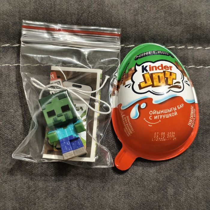 Kinder joy Minecraft
