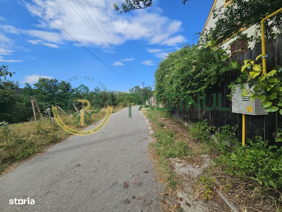 Teren intravilan de vânzare în Alămor, Sibiu, deschidere generoasă, ut