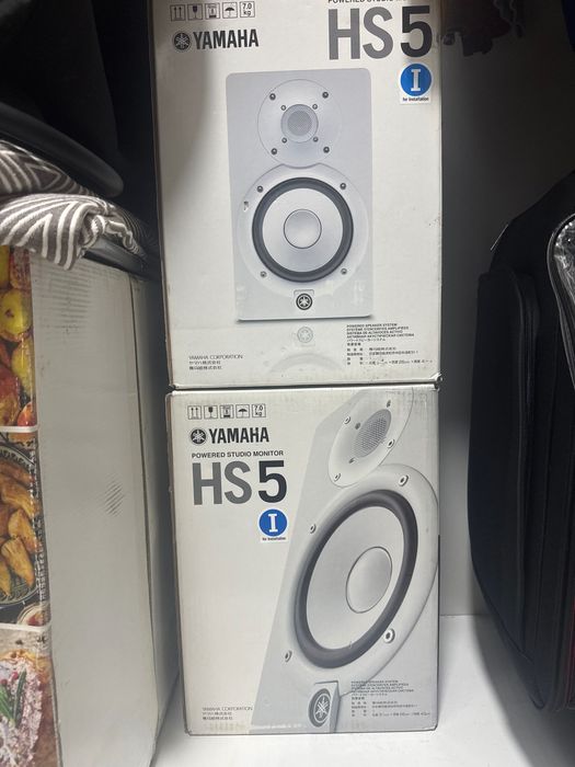 Yamaha hs 5 новые студийные колонки