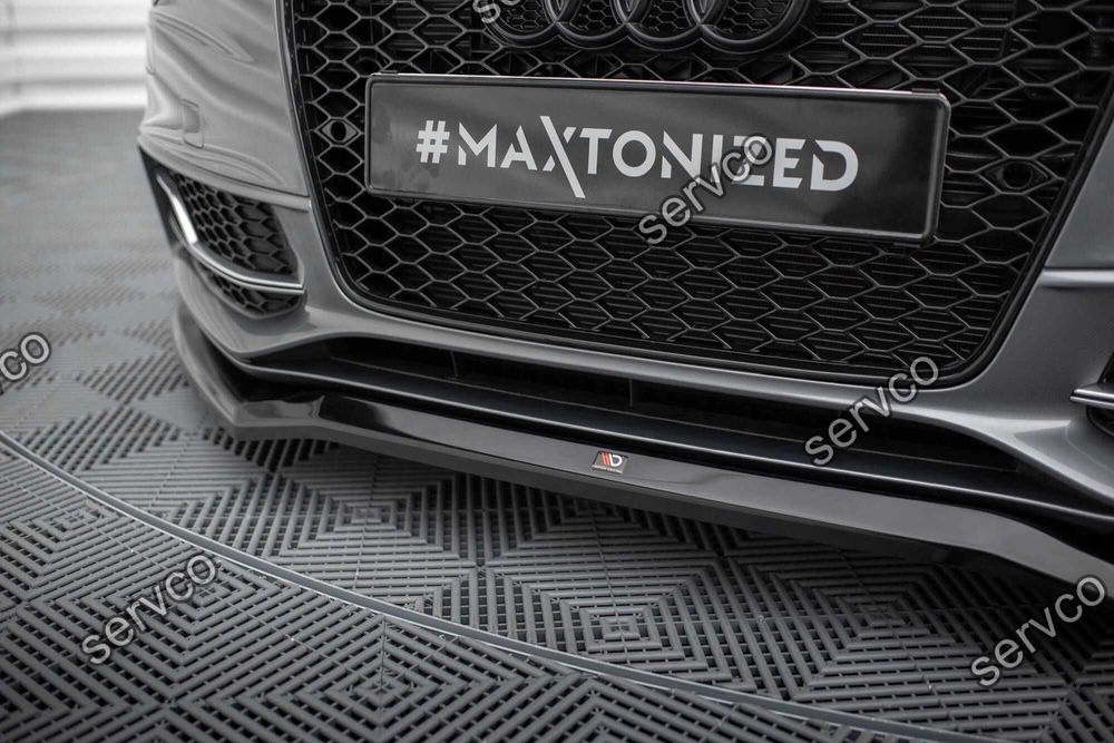 Prelungire bara fata Audi S5 A5 S-Line 8T 2011-2016 v24 -Maxton Design