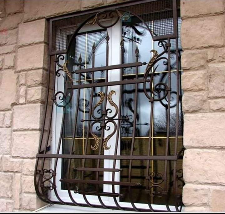 Изготовление, оконные решётки.