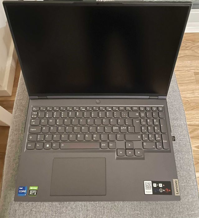 Lenovo Legion 5i Pro 5 16 32GB DDR5 RAM 2TB SSD Nvidia RTX 3070ti 8GB