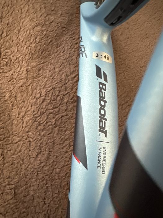 Rachetă de tenis Babolat Pure Drive 300g Albastru deschis Adulți