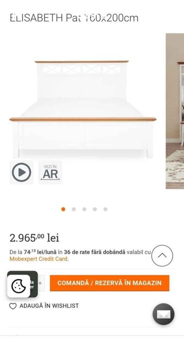 Dormitor Mobexpert Elisabeth complet