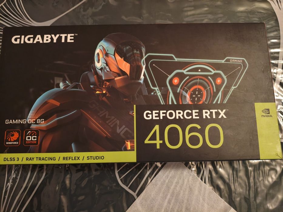 Видеокарта GIGABYTE GeForce RTX 4060 GAMING OC
