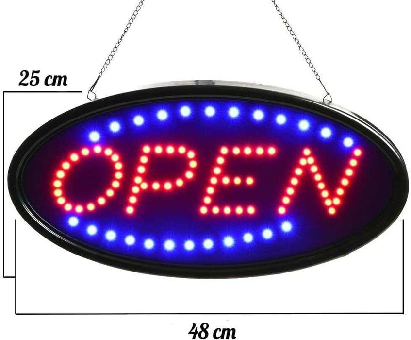 LED табела OPEN заведение/магазин/ресторант/кафене, различчни видове