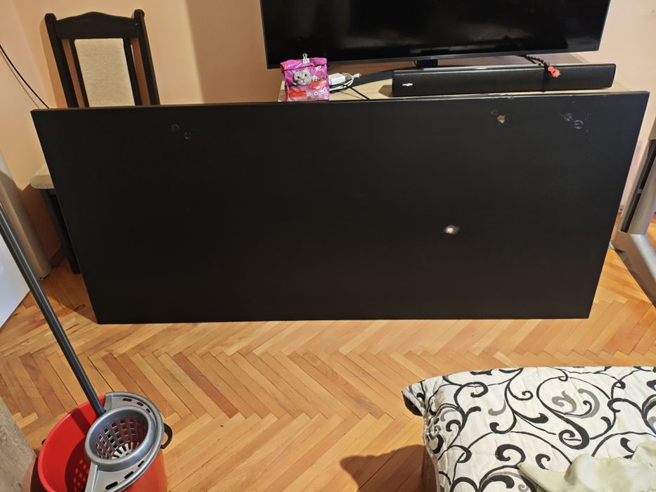 Голямо офис бюро 180x80 с регулируема ширина