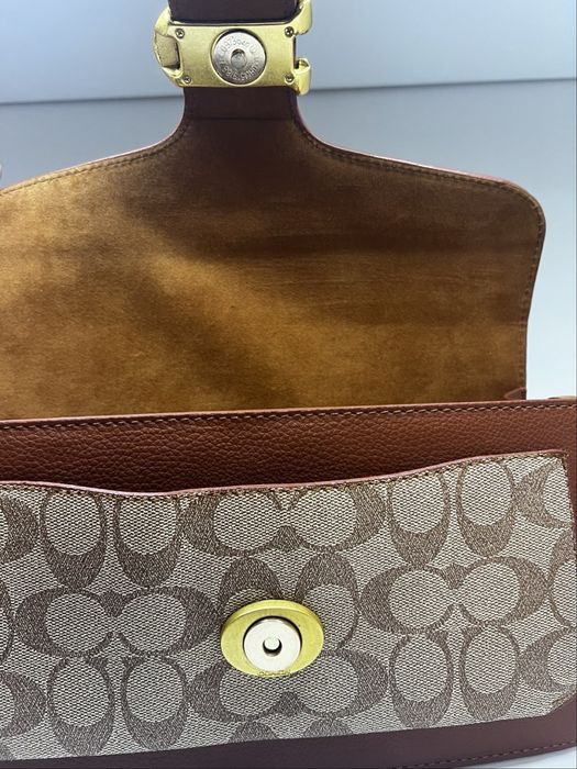 Geanta Coach mini piele naturală