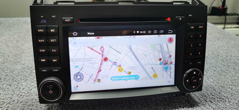 Navigatie Mercedes Vito, A/B Class Crafter Android10.0 OCTACORE 64/4GB