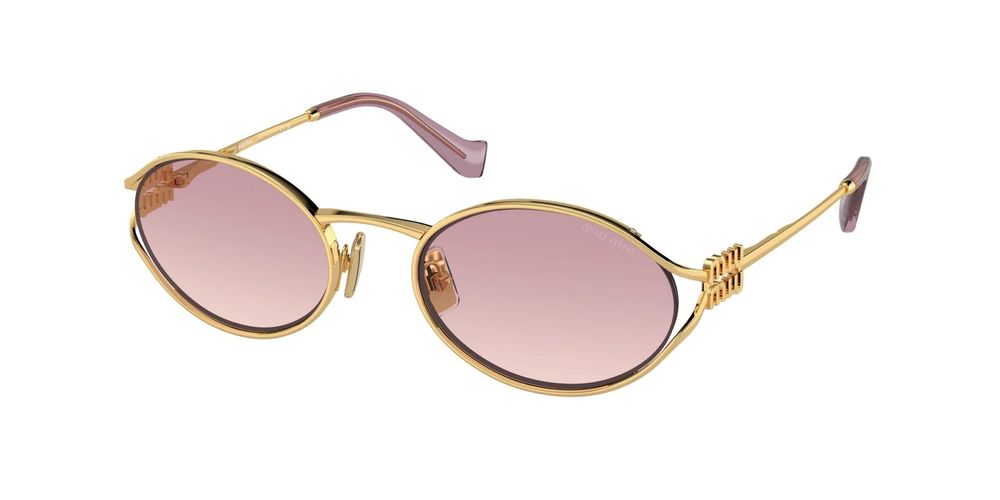 Солнцезащитные очки с логотипом Miu Miu