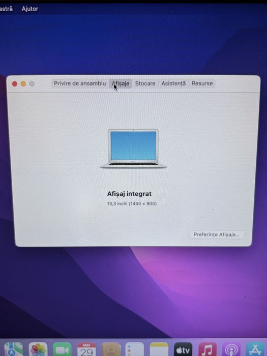 MacBook Air 13 inch (Early 2015) • 128GB SSD • Perfect Funcțional • Încărc
