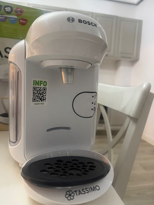 Espressor Bosch Tassimo Vivy 2 – ca nou, folosit de 2-3 ori, cu cutie originală